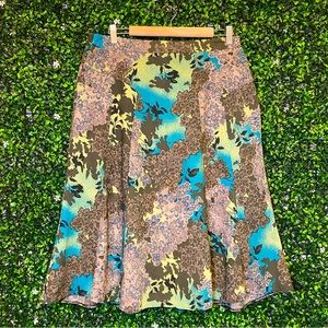 Floral Midi Skirt 💚